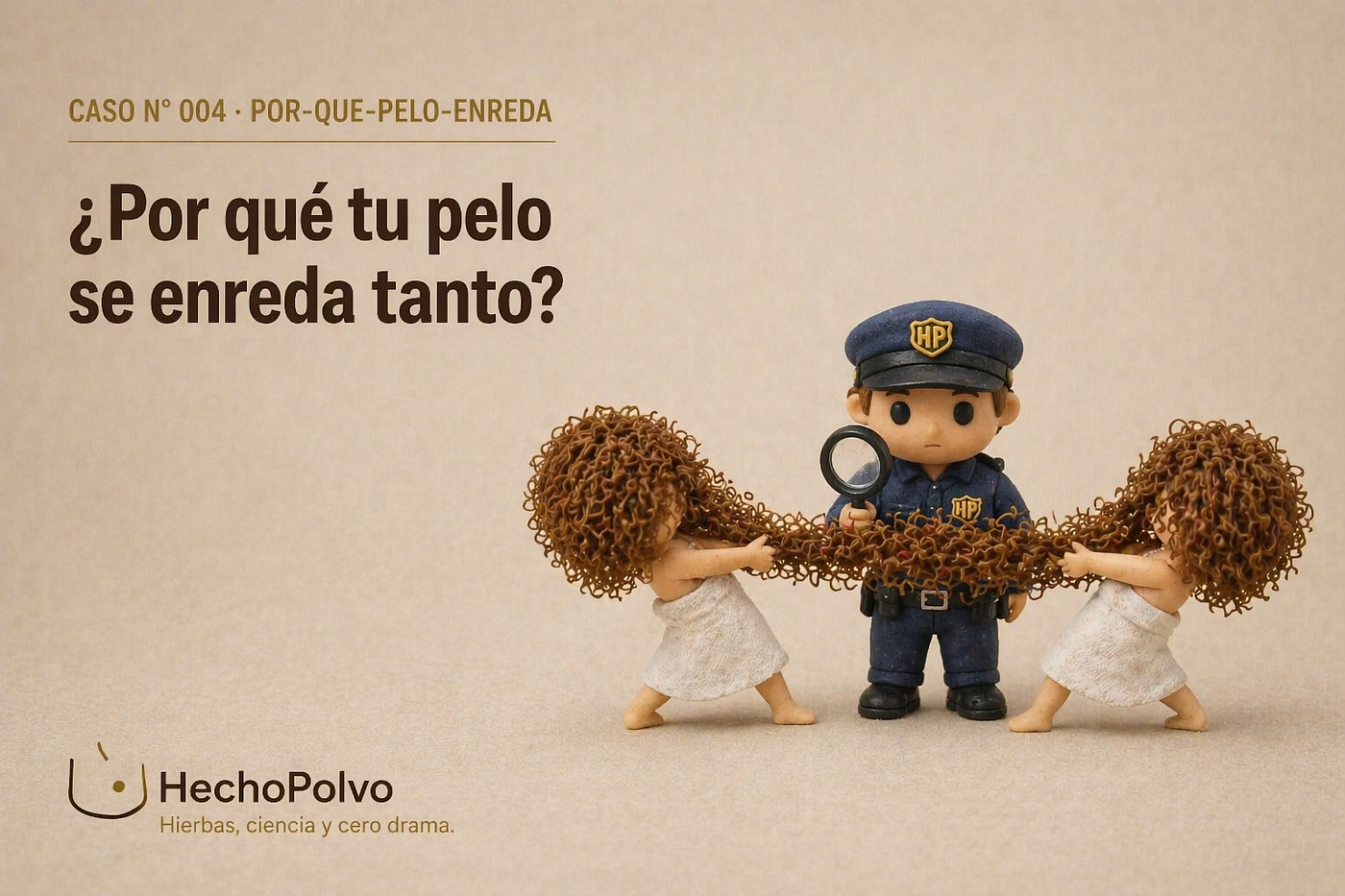 Por qué tu pelo se enreda: causas reales y cómo evitarlo