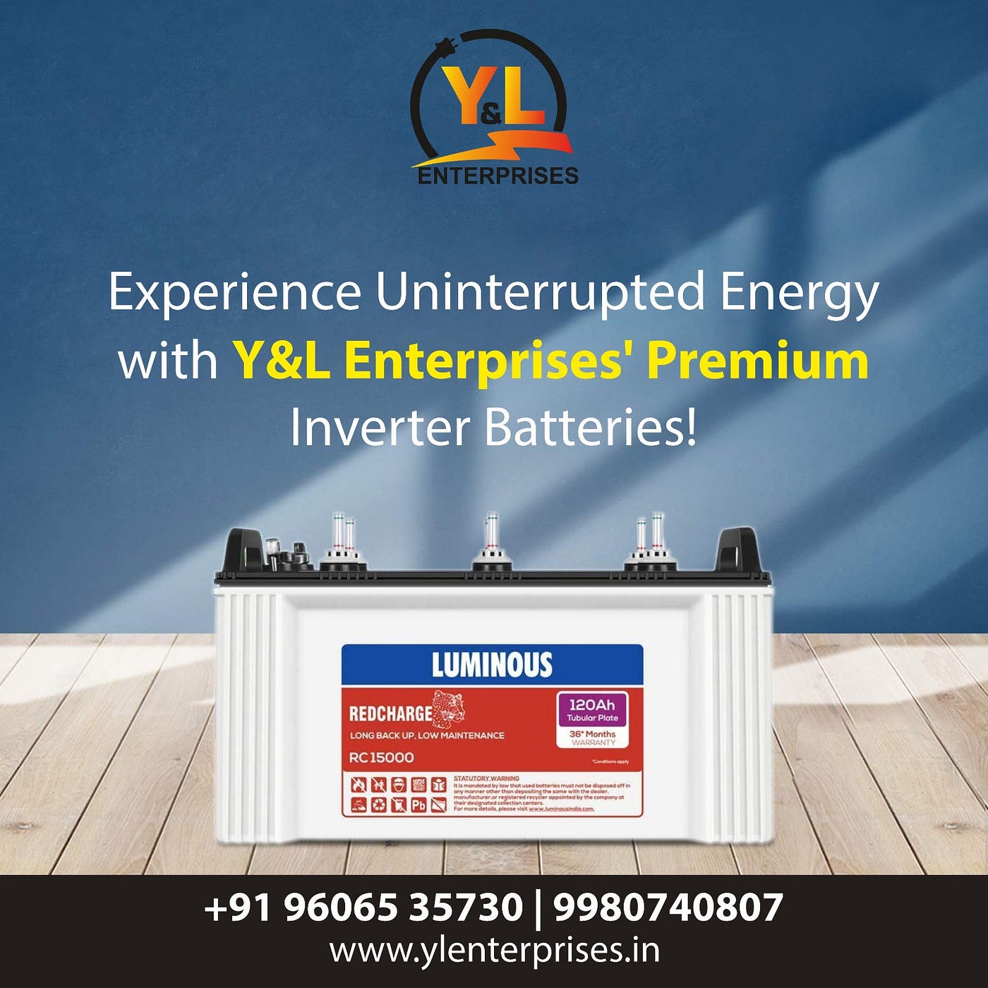 Best inverter battery at lowest price in Bangalore | Y&L Enterprises | by  Ylenterprises | May, 2023 | Medium