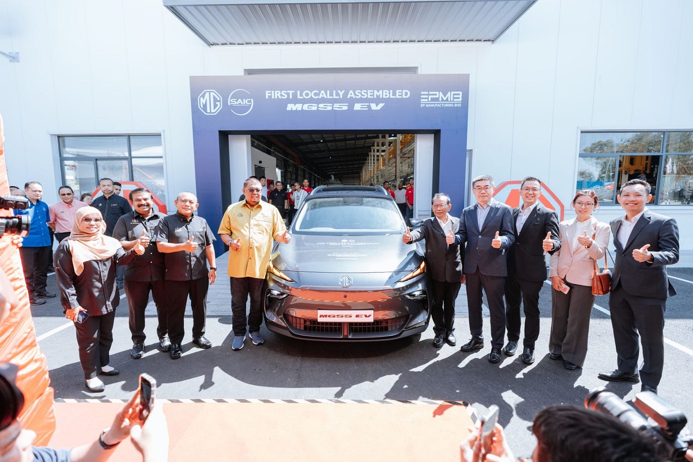 EPMB Umum Pencapaian Penting Dengan MG S5 Tempatan Pertama, Memulakan Pengeluaran Kenderaan MG Di…