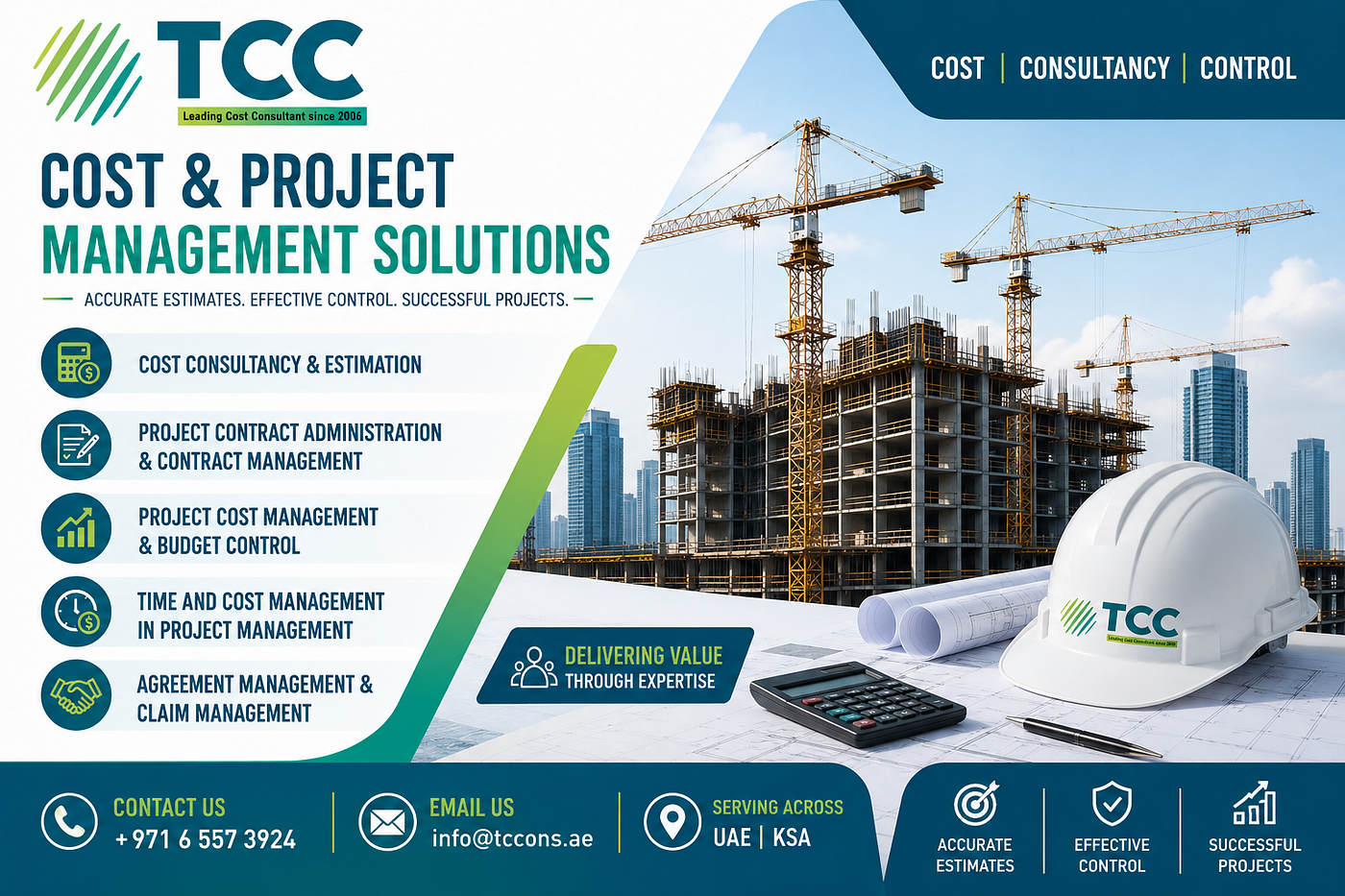 Cost Consultancy Services by TCCONS