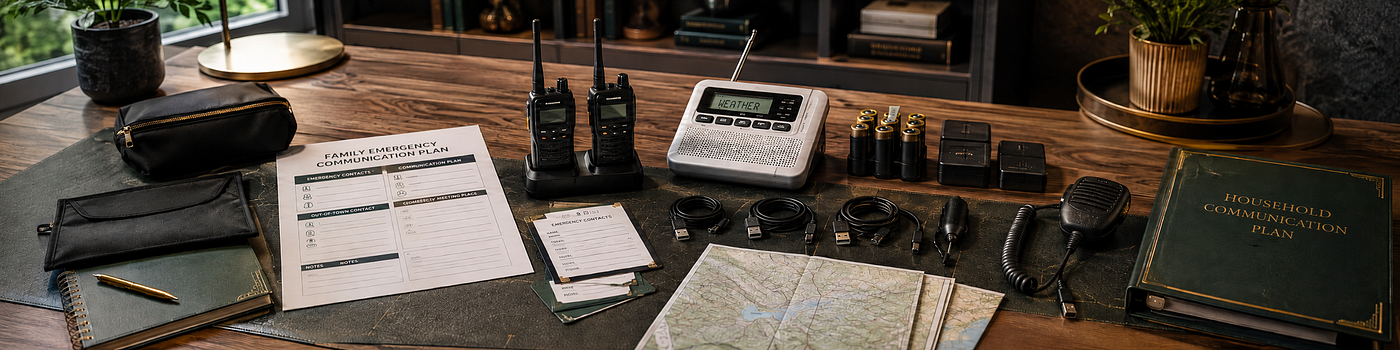 How to Build a Family Emergency Communication Plan Before the Grid Fails