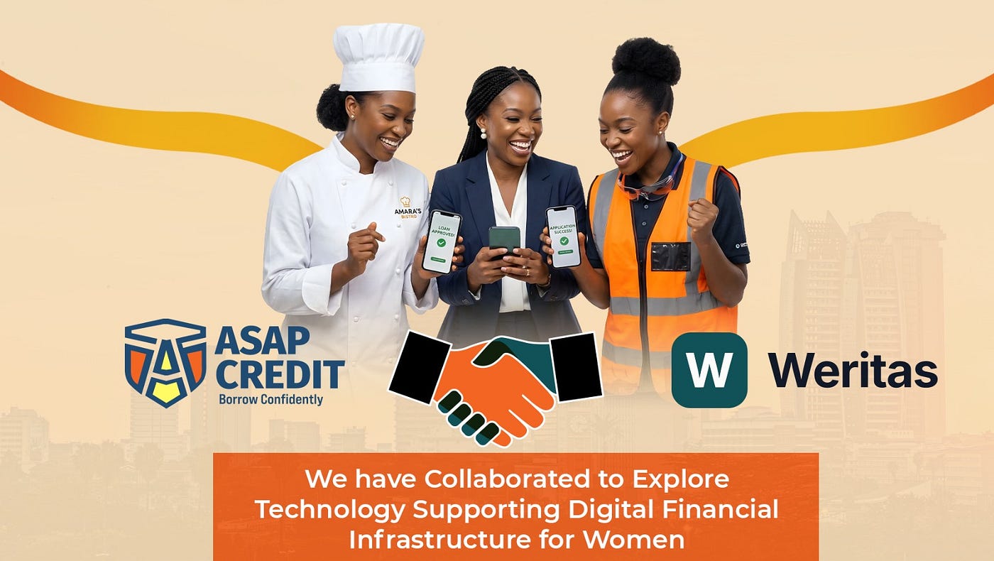 ASAP Credit and Weritas Partner to Build Digital Financial Infrastructure for Women in Kenya