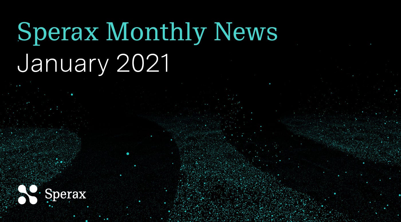 Sperax Monthly Newsletter January 2021 | by Sperax Team | Sperax | Medium