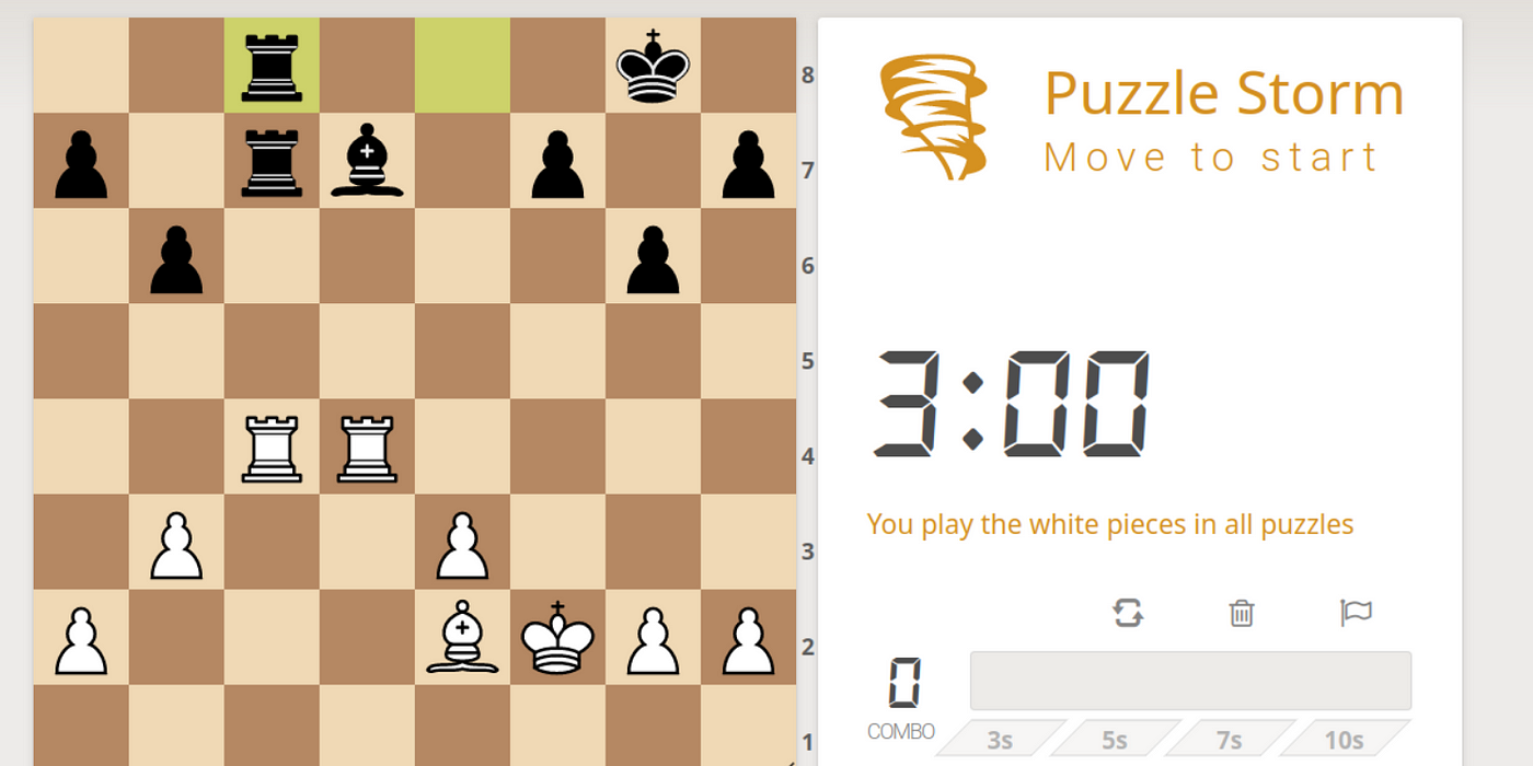 lichess.org on X: This is the highest rated puzzle in our puzzle