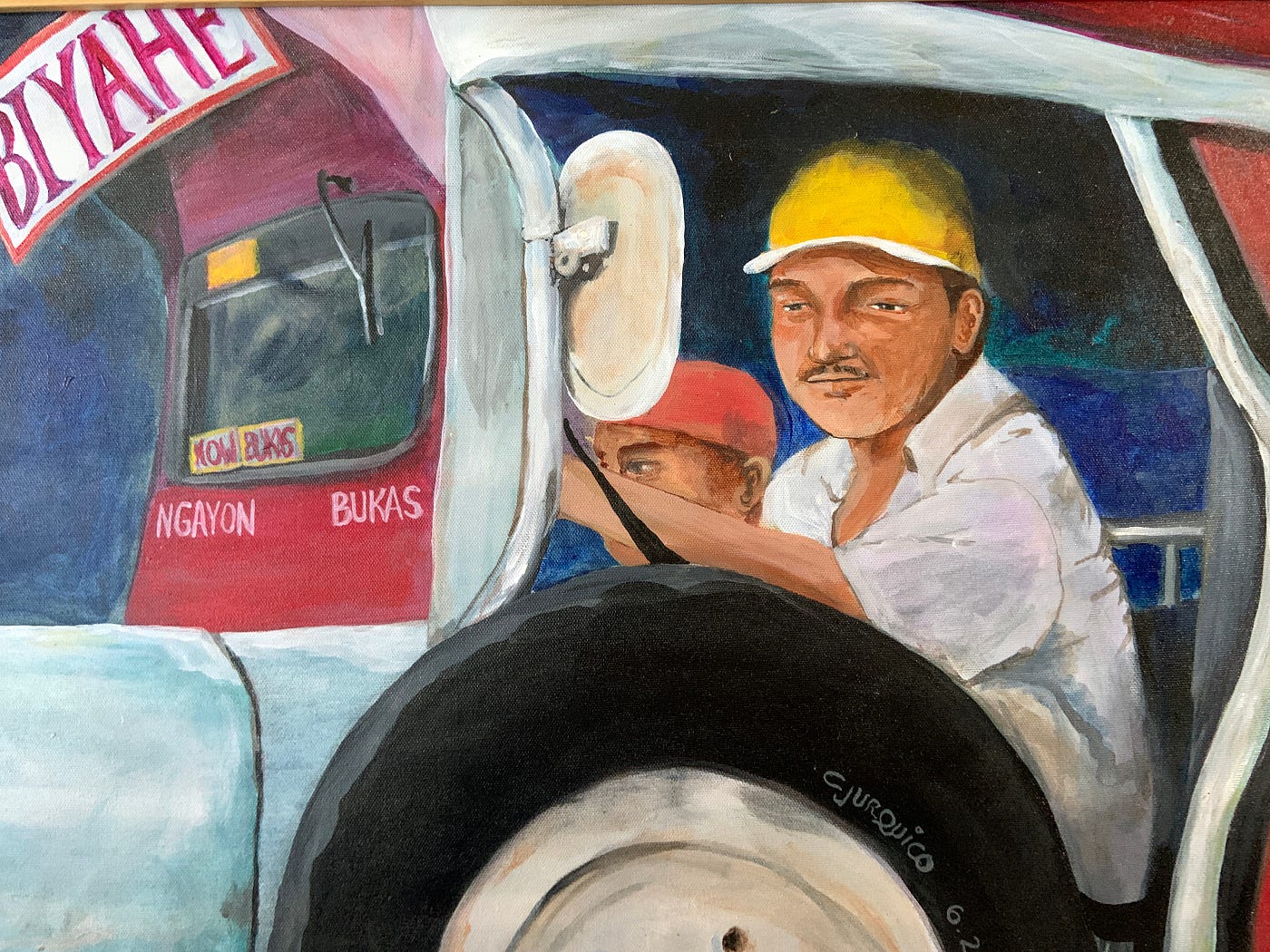 The Jeepneys of Villa Maria Street