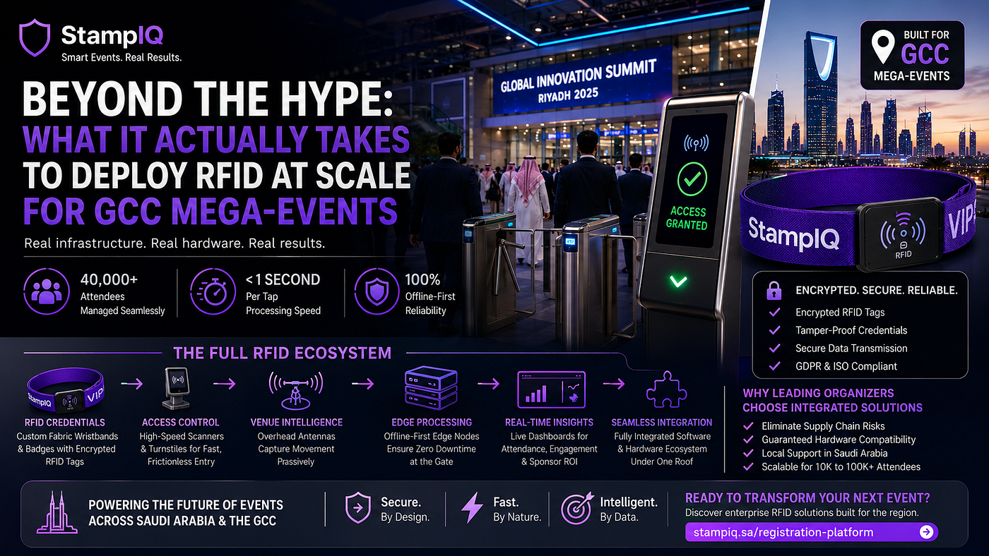 Beyond the Hype: What It Actually Takes to Deploy RFID at Scale for GCC Mega-Events