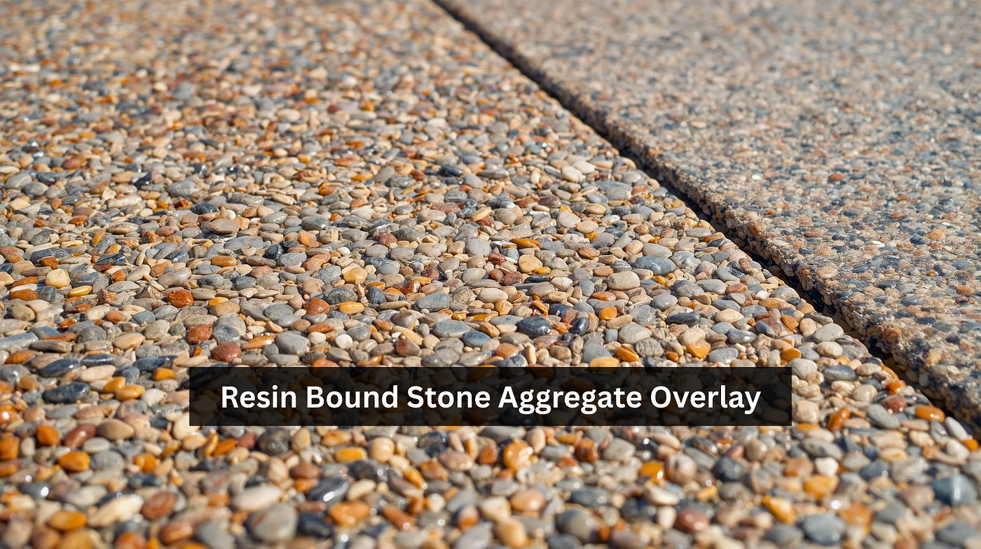 Resin Bound Stone Aggregate Overlay: The Future of Driveway Design