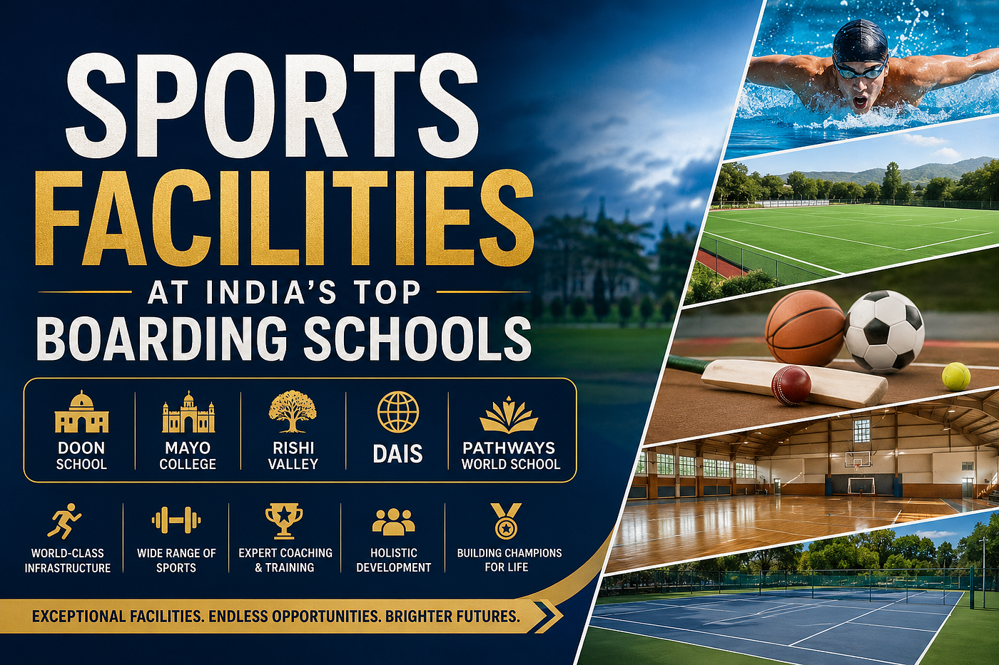 Sports Facilities at India’s Top Boarding Schools: Doon School, Mayo College, Rishi Valley, DAIS &…