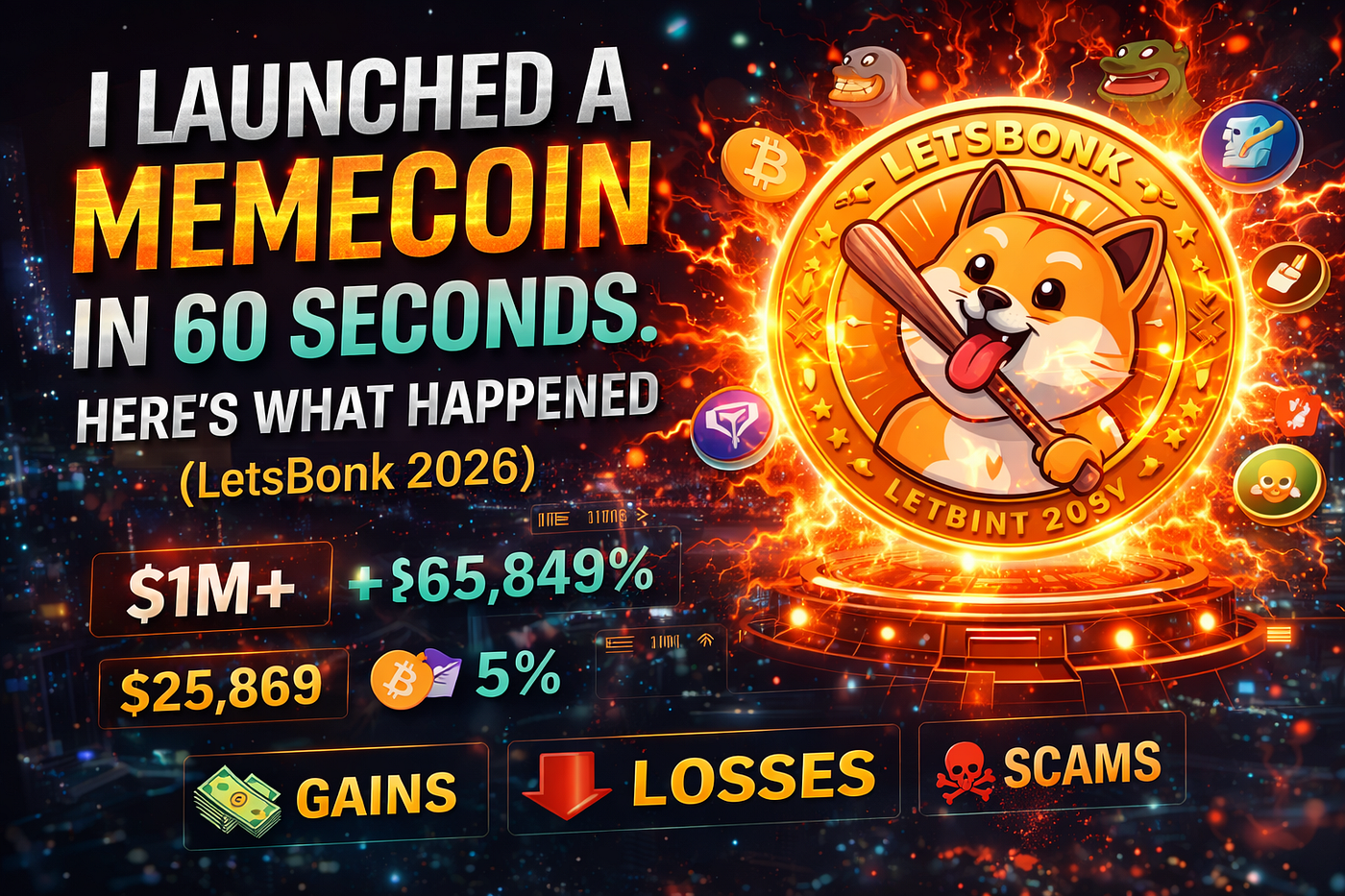 LetsBonk is Solana’s leading memecoin launchpad.