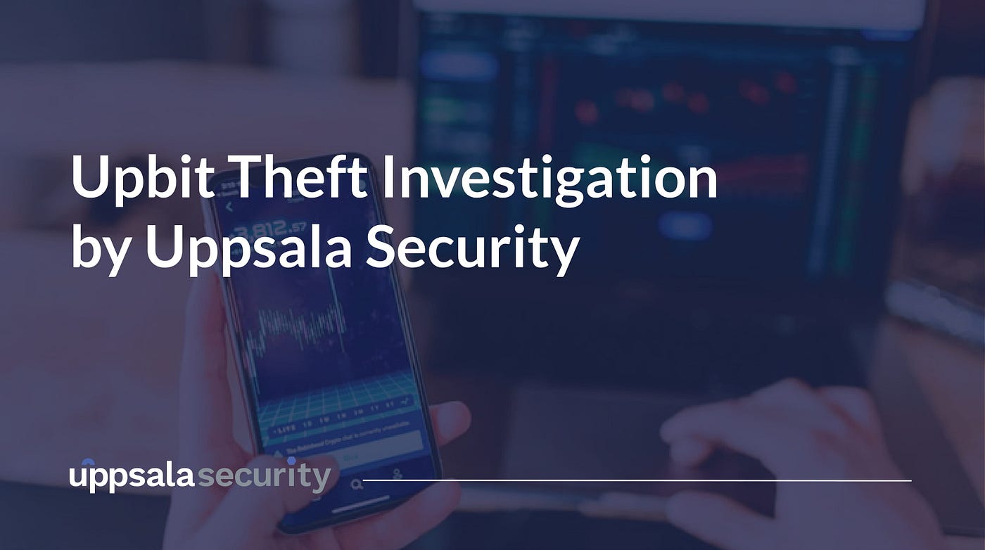 Identifying Exchanges Affected by Stolen Upbit ETH | by Sentinel Protocol  Team | Sentinel Protocol | Medium