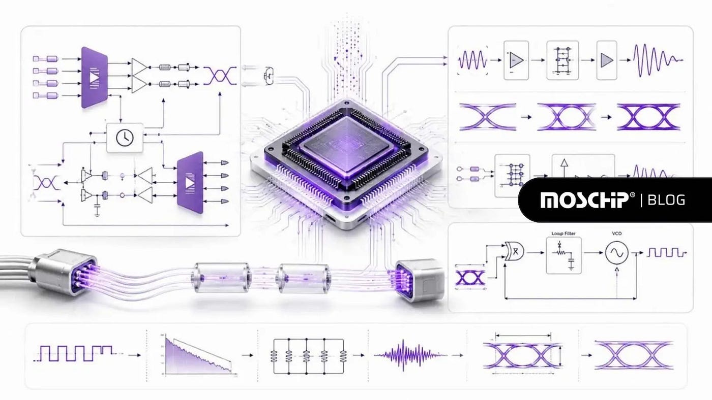 High-Speed SerDes Design: Architecture, Equalization, and CDR Circuits