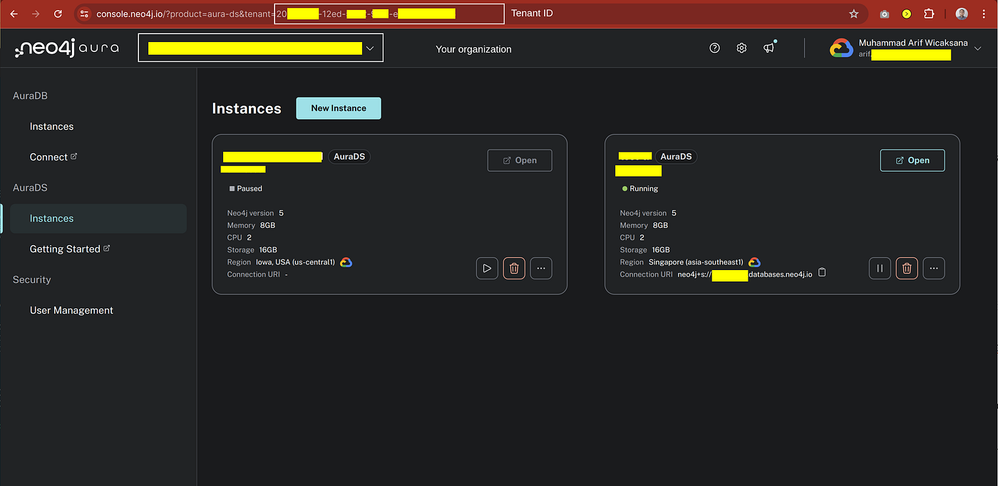 Provisioning Neo4j Aura with Terraform | by Muhammad Arif