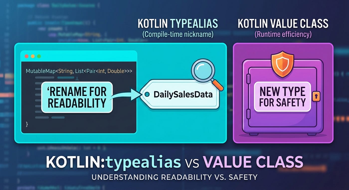 The Power of typealias in Kotlin: Making Clean Code Cleaner