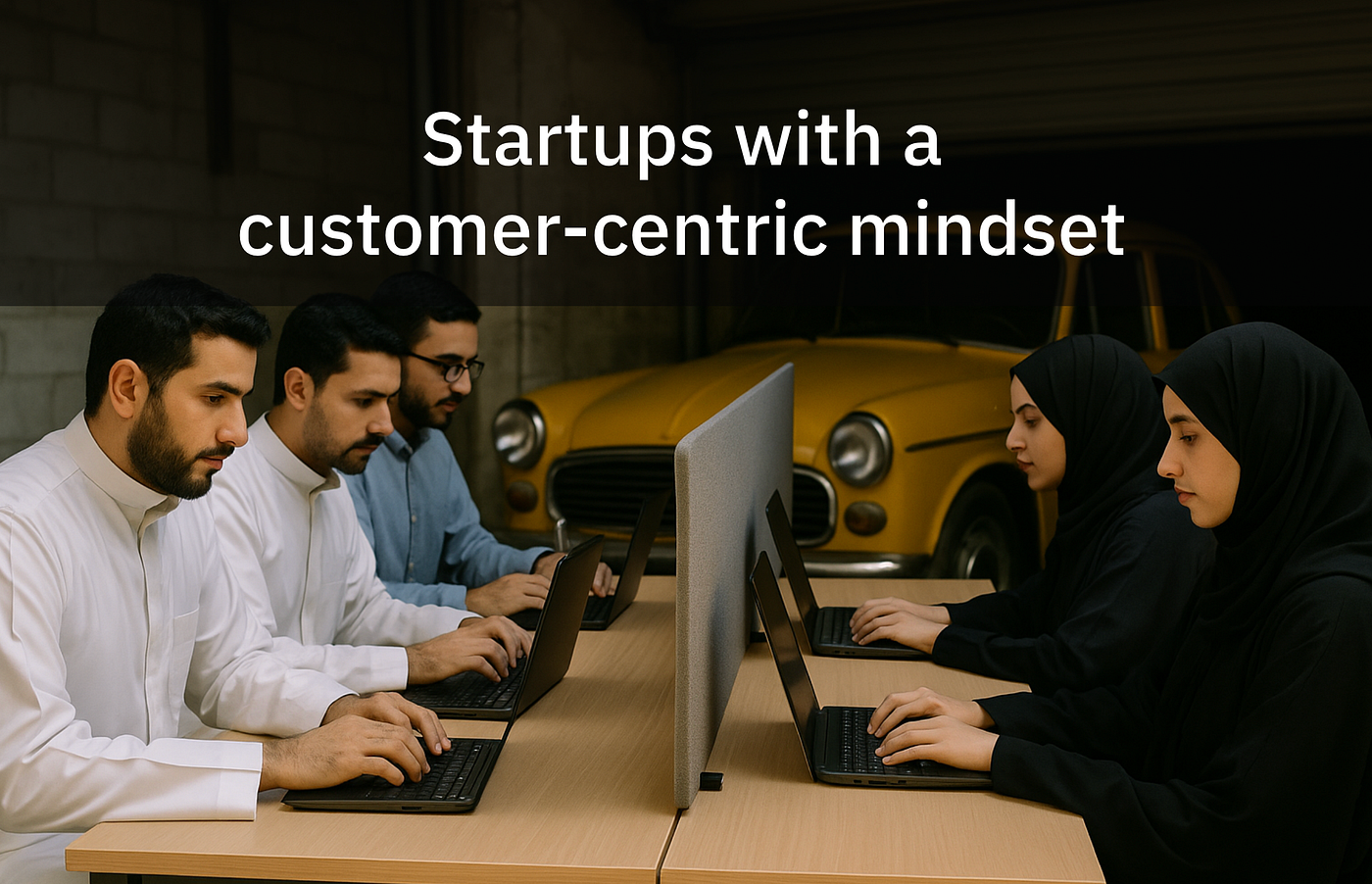 Startups with a customer-centric mindset