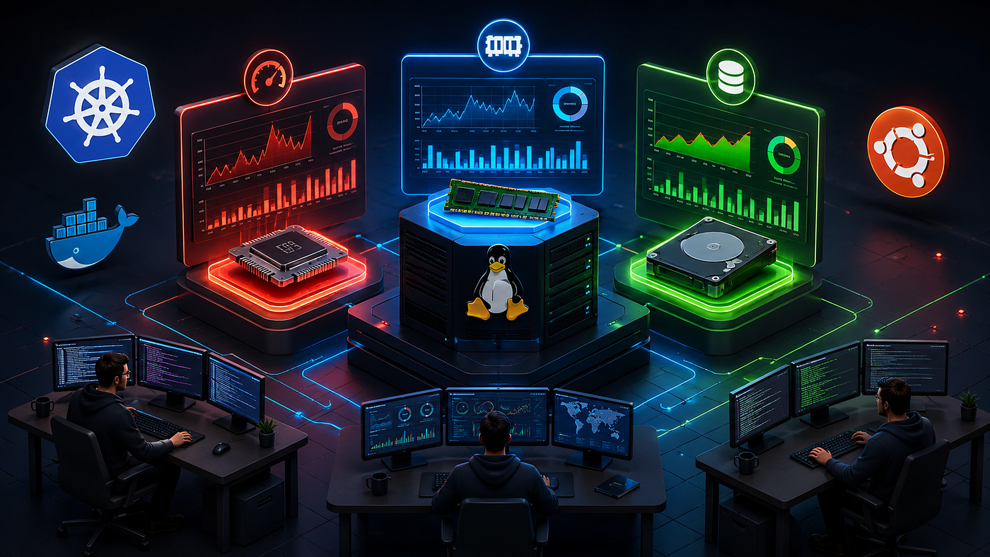Linux Troubleshooting Made Simple: High CPU vs High Memory vs Disk Full