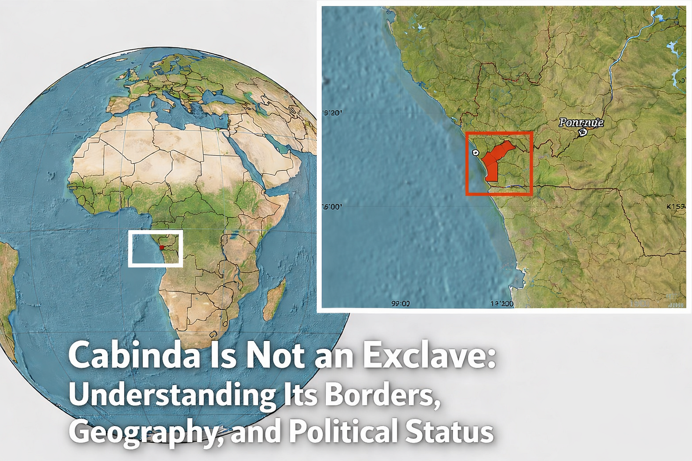 Cabinda Is Not an Exclave: Understanding Its Borders, Geography, and Political Status