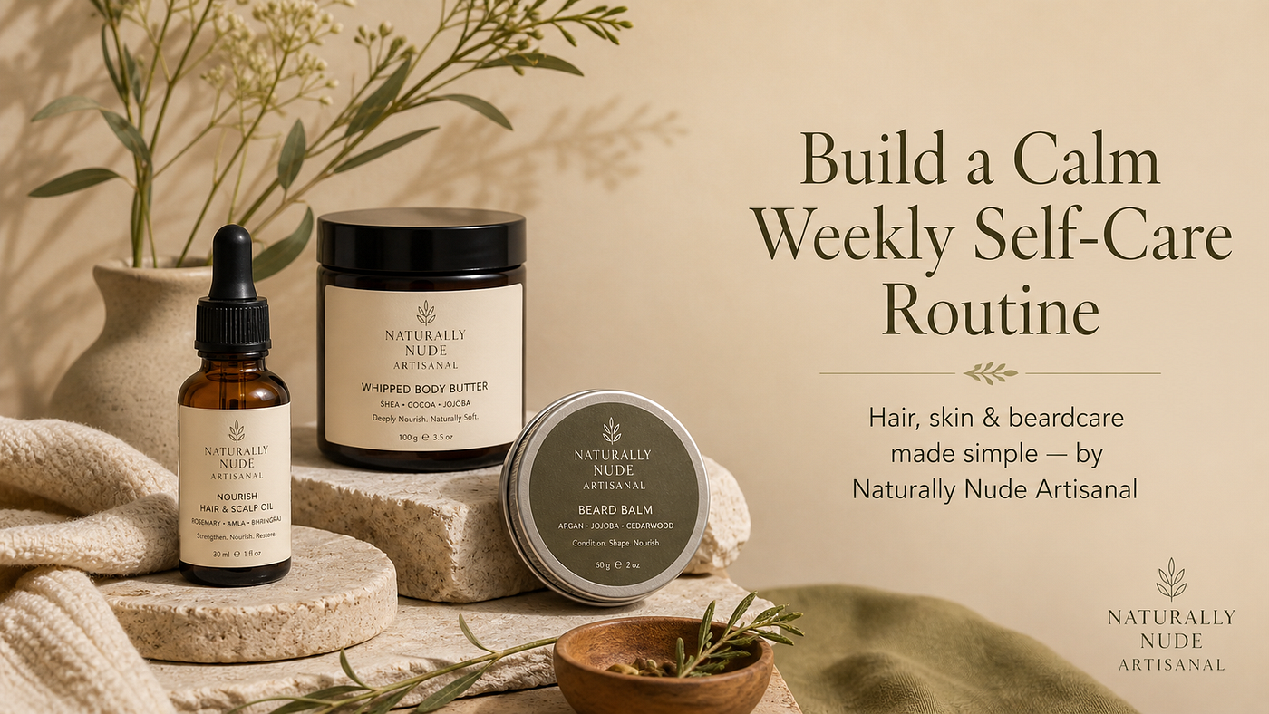 How to Build a Calm Weekly Self-Care Routine for Hair, Skin and Beardcare