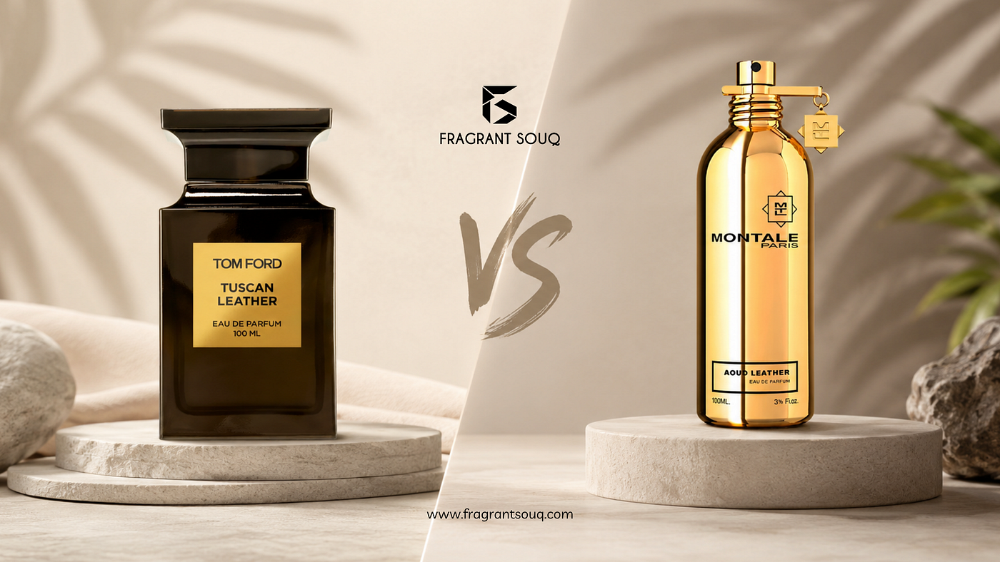 Montale Aoud Leather vs Tom Ford Tuscan Leather: The Smarter Luxury Leather Fragrance?