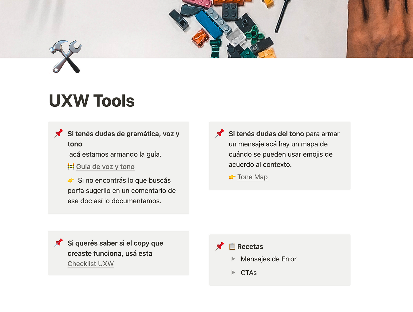 ux writing tools