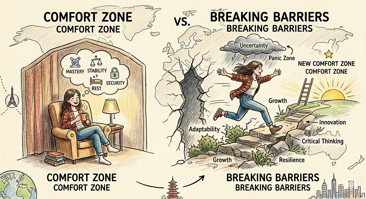 COMFORT ZONE VS. BREAKING BARRIERS: THE MATRIX OF CAPACITY DEVELOPMENT IN AN AGE OF FLUX