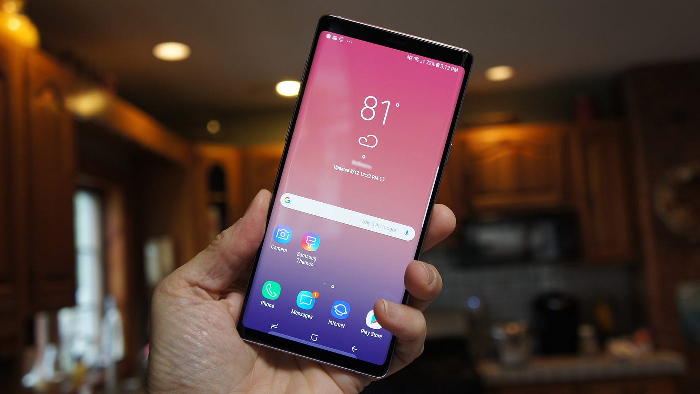 Samsung Galaxy Note 9 is everything you want Android to be, except  affordable | by Lance Ulanoff | Medium