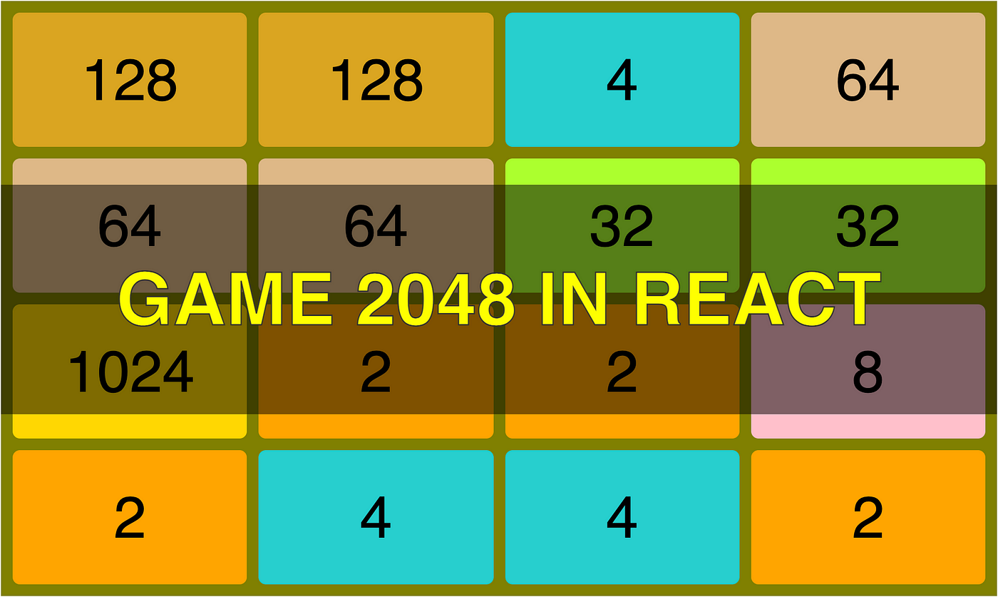 freeCodeCamp on LinkedIn: React Tutorial – How to Build the 2048 Game in  React
