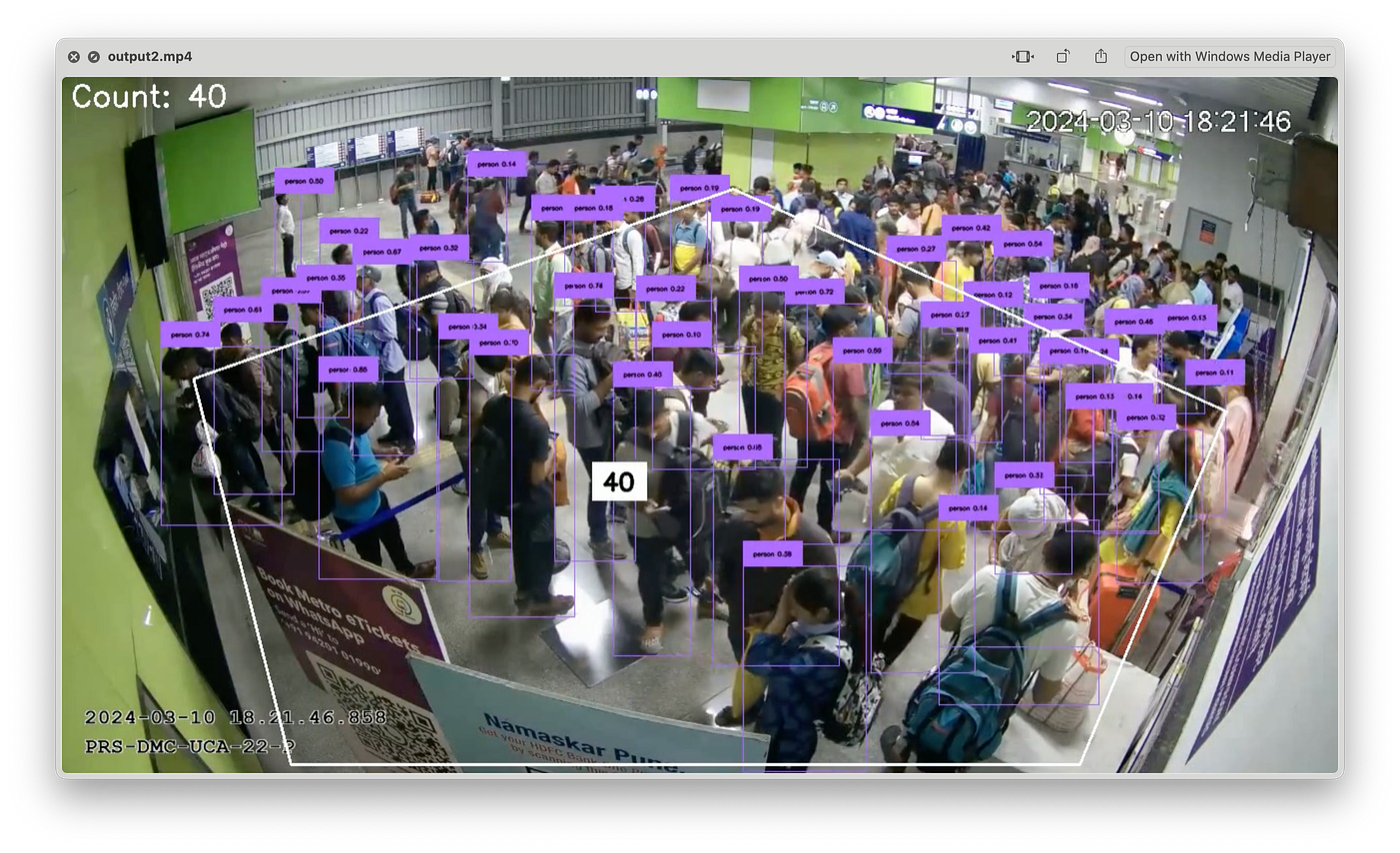 Queue Detection Using YOLO