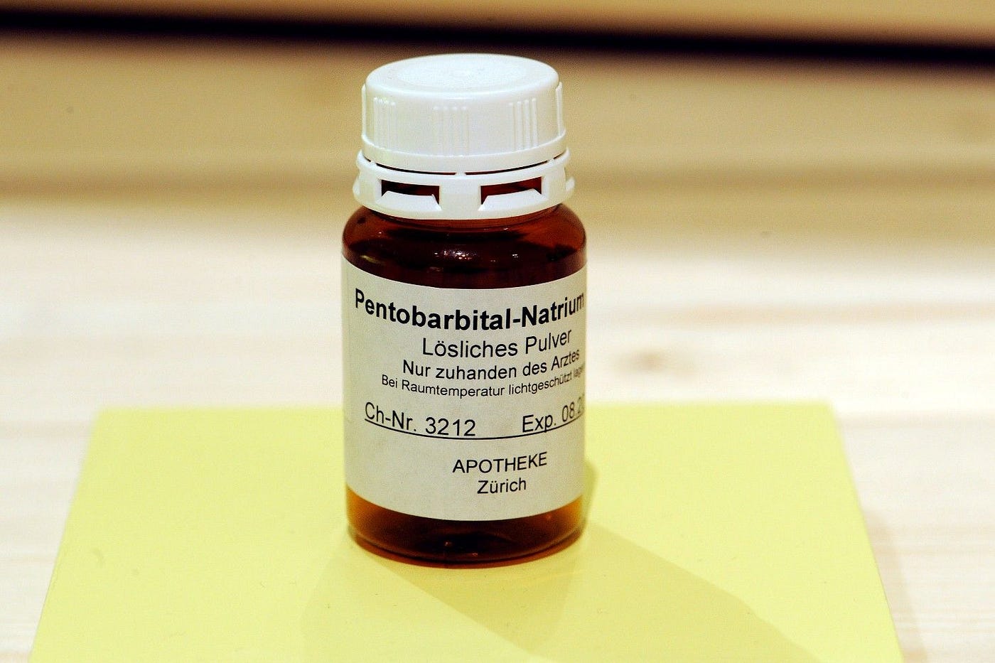 voluntary euthanasia with Pentobarbital