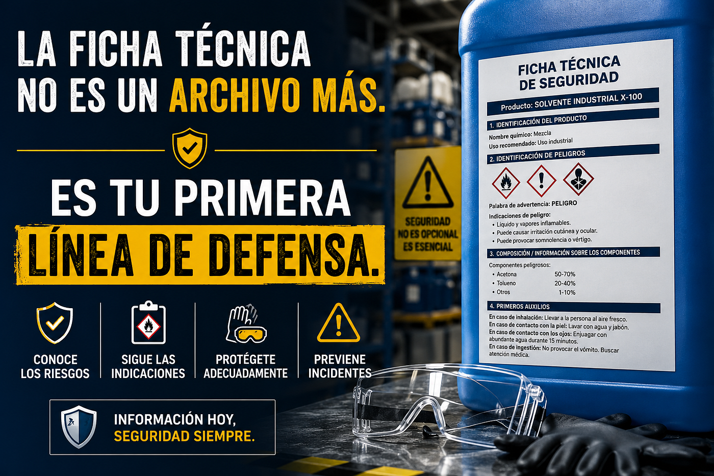 La ficha técnica no es un archivo más. Es tu primera línea de defensa.