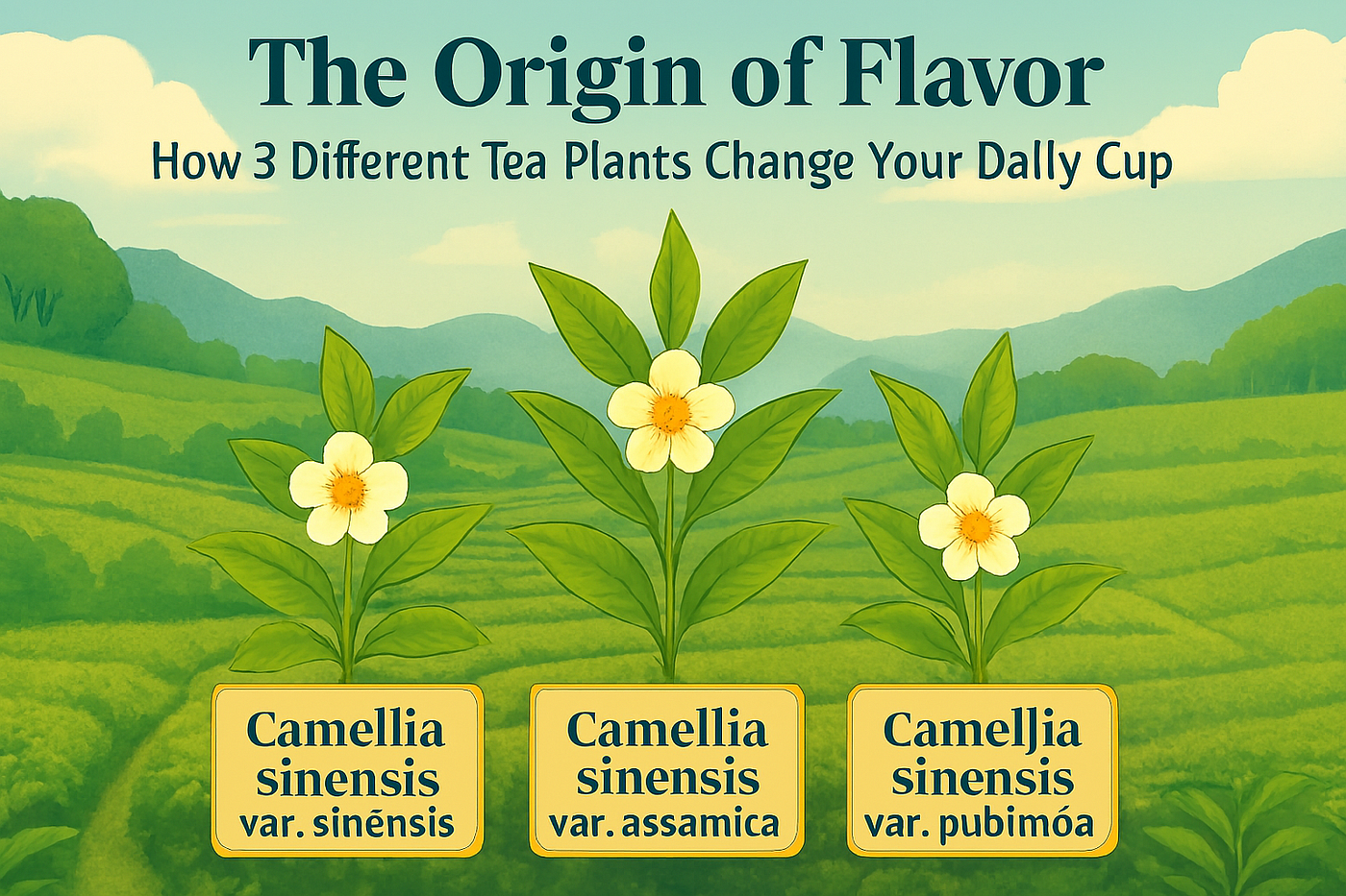 The Origin of Flavor: How 3 Different Tea Plants Change Your Daily Cup