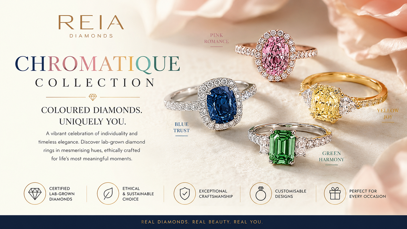 Chromatique Collection: A New Era of Coloured Lab-Grown Diamond Jewellery
