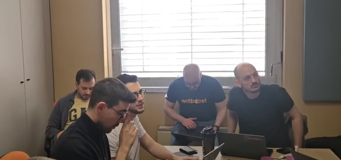 Witboost team at work