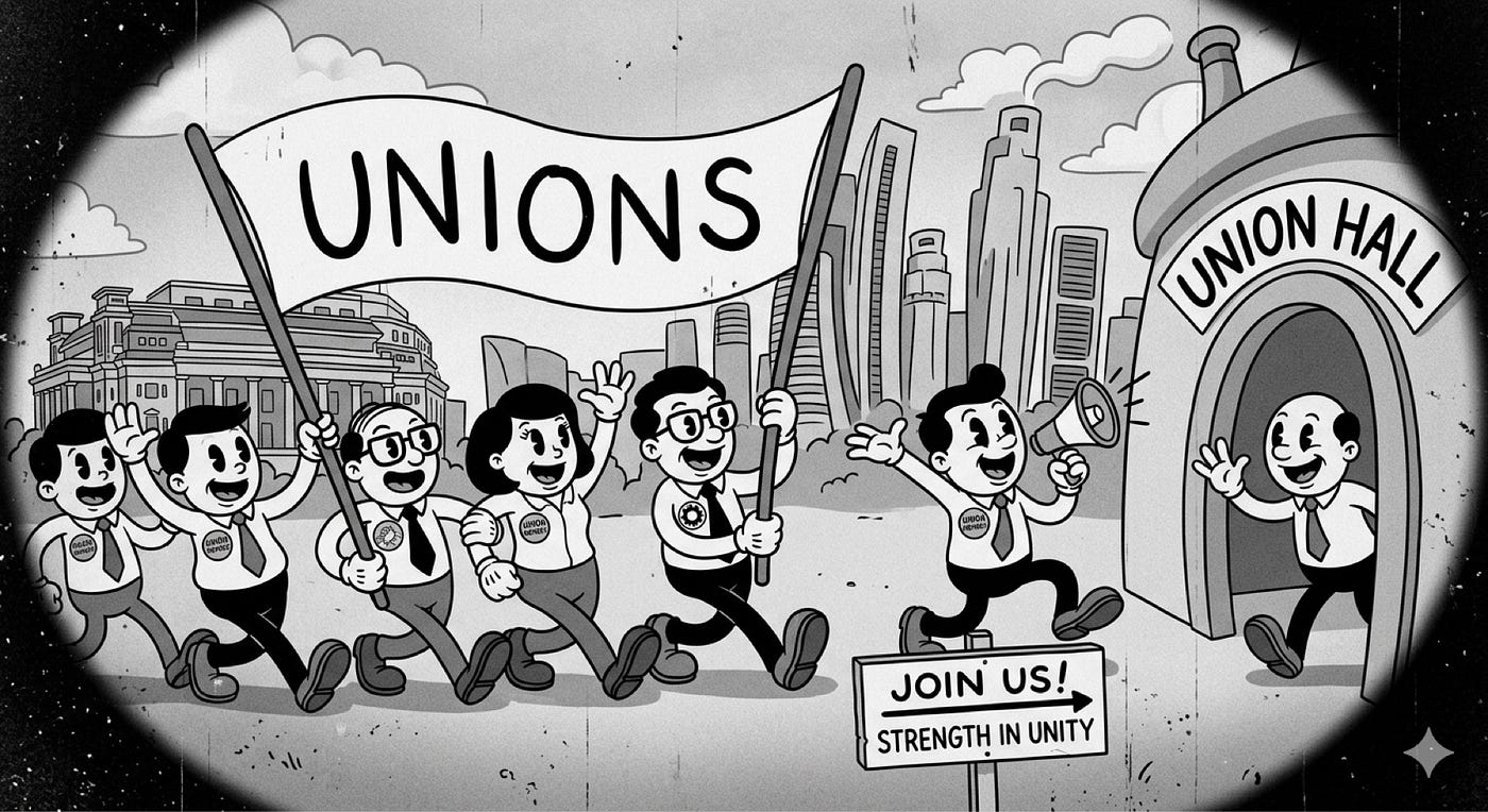 When Singaporean white-collar workers turn to unions