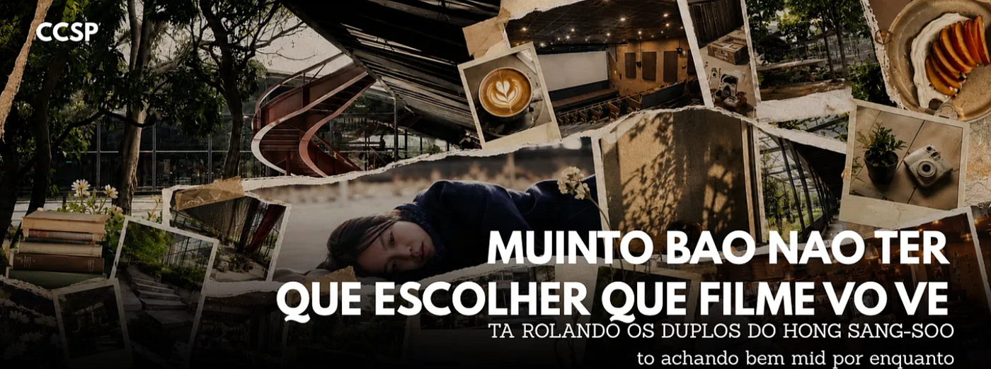 Três filmes do Hong Sang-Soo e o problema de gostar de gente que erra