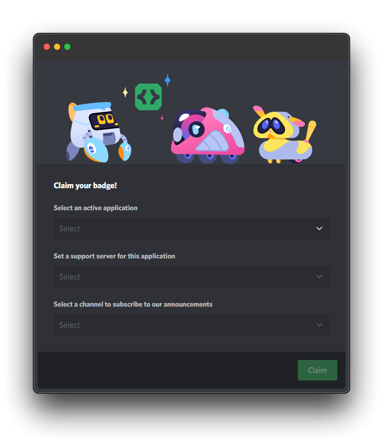 New Feature/Port] Game Developer Badges · Issue #19 · discord