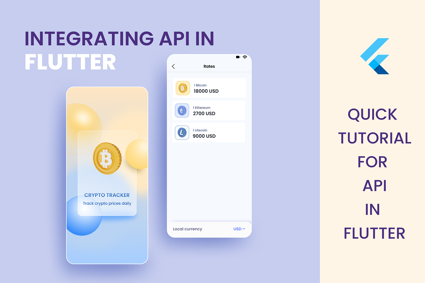 Flutter API Integration — CoinAPI — Simple And Quick | by Mnabeel | Medium