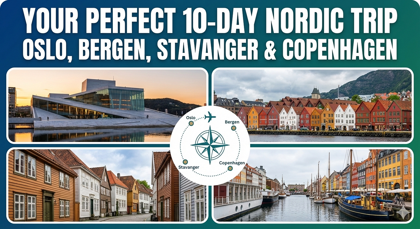 Your Perfect 10-Day Nordic Trip Oslo, Bergen, Stavanger & Copenhagen