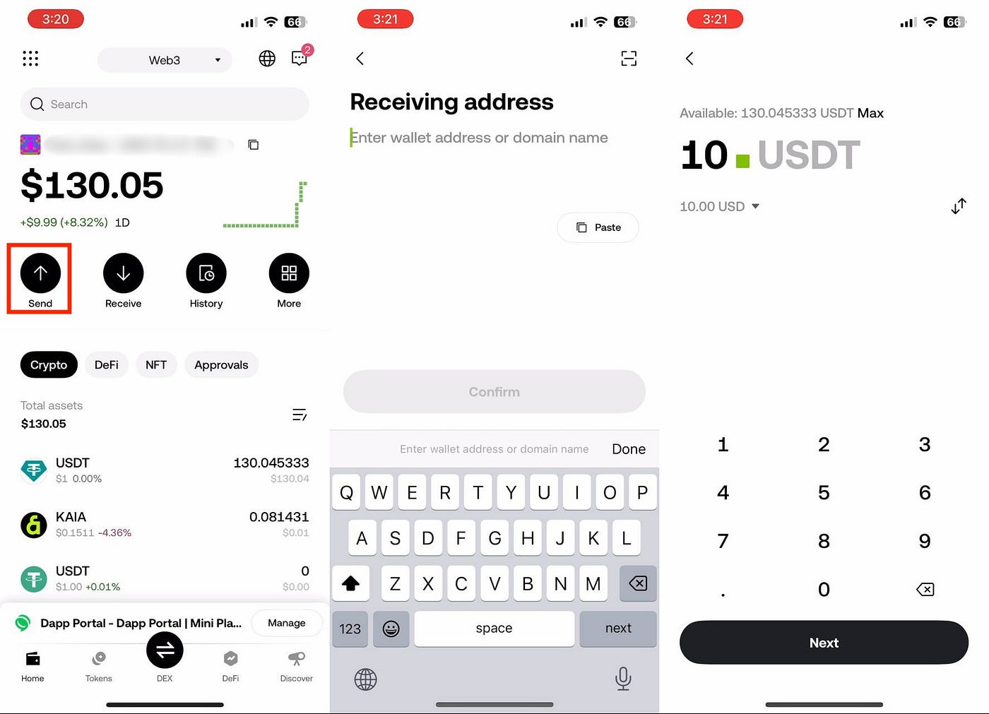 USDt 현금화 가이드 — 한국. 안녕하세요. LINE NEXT 팀입니다. | by Dapp Portal + | Medium