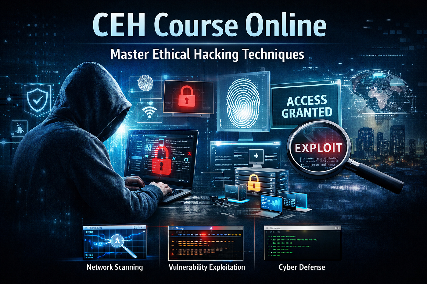 CEH Course Online — Master Ethical Hacking Techniques