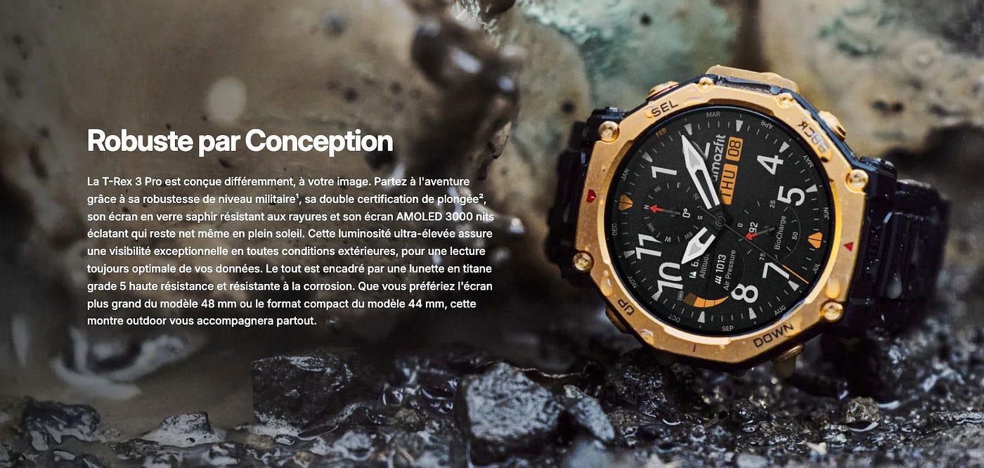Le comparatif, cet outil de survie dans la jungle des montres connectées
