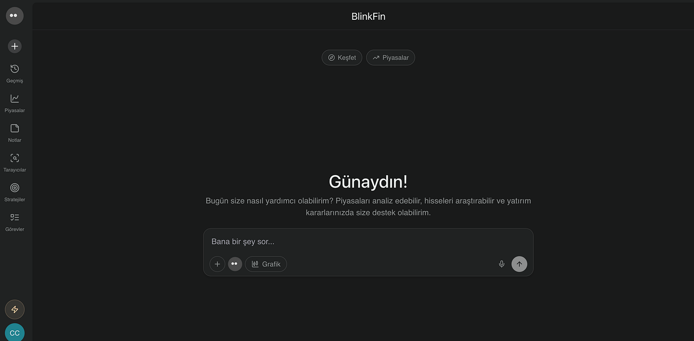 Finansal Veriyi Görmekten Piyasayla Çalışmaya: BlinkFin Yeni Bir Yatırım Deneyimi Sunuyor