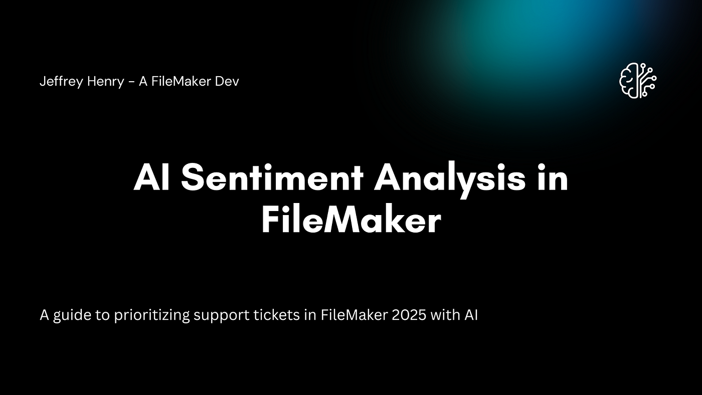 AI Sentiment Analysis in FileMaker