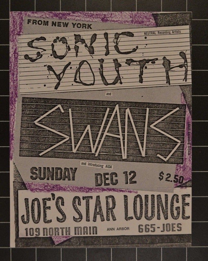 SWANKYS Period The Noise Tour 1985 Lives Swankys – Period