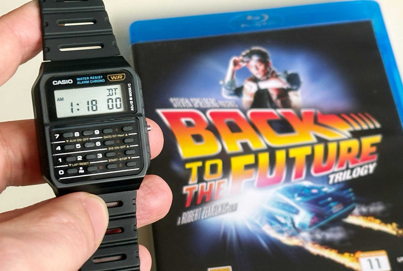 1985] The mystery around Marty McFly's original Casio watch in
