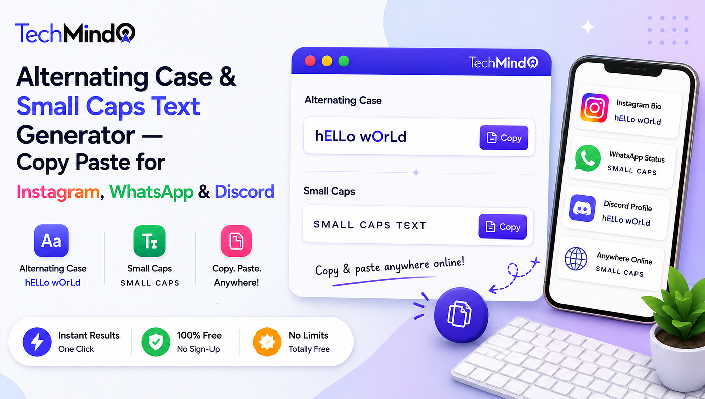 Alternating Case & Small Caps Text — The Complete Guide to Viral Text Styles