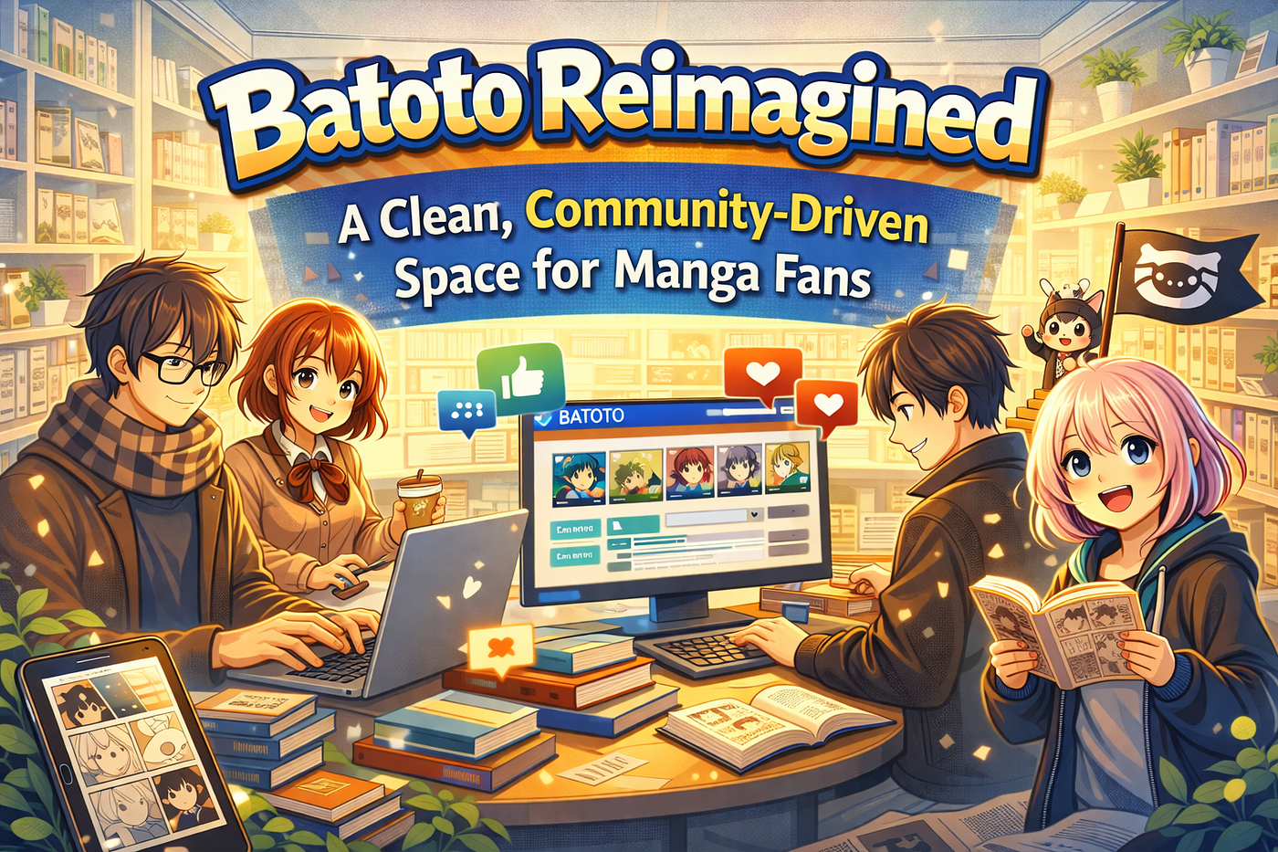 Batoto Reimagined: A Clean, Community-Driven Space for Manga FansBatoto Reimagined: A Clean…