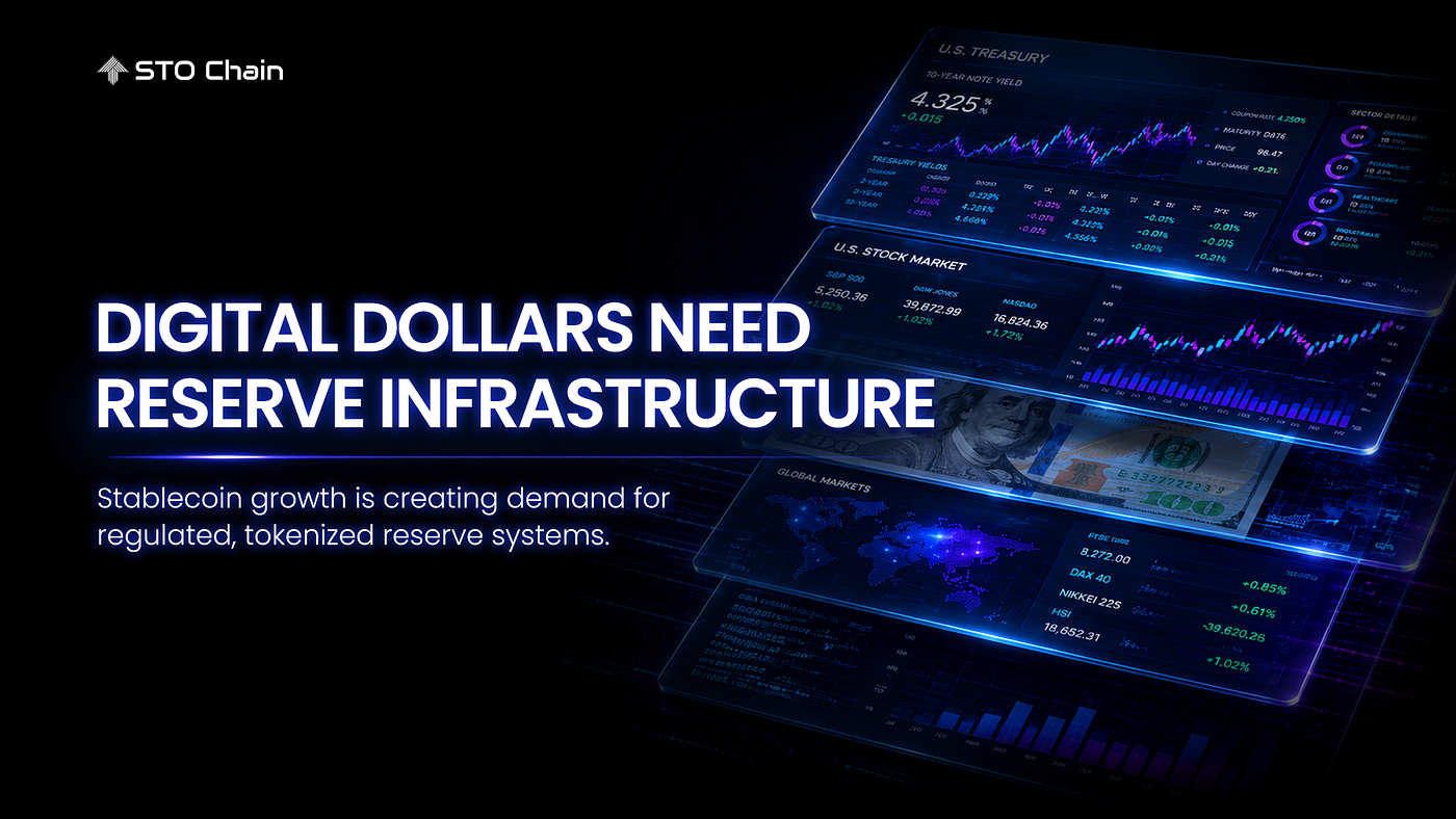 DIGITAL DOLLARS NEED RESERVE INFRASTRUCTURE