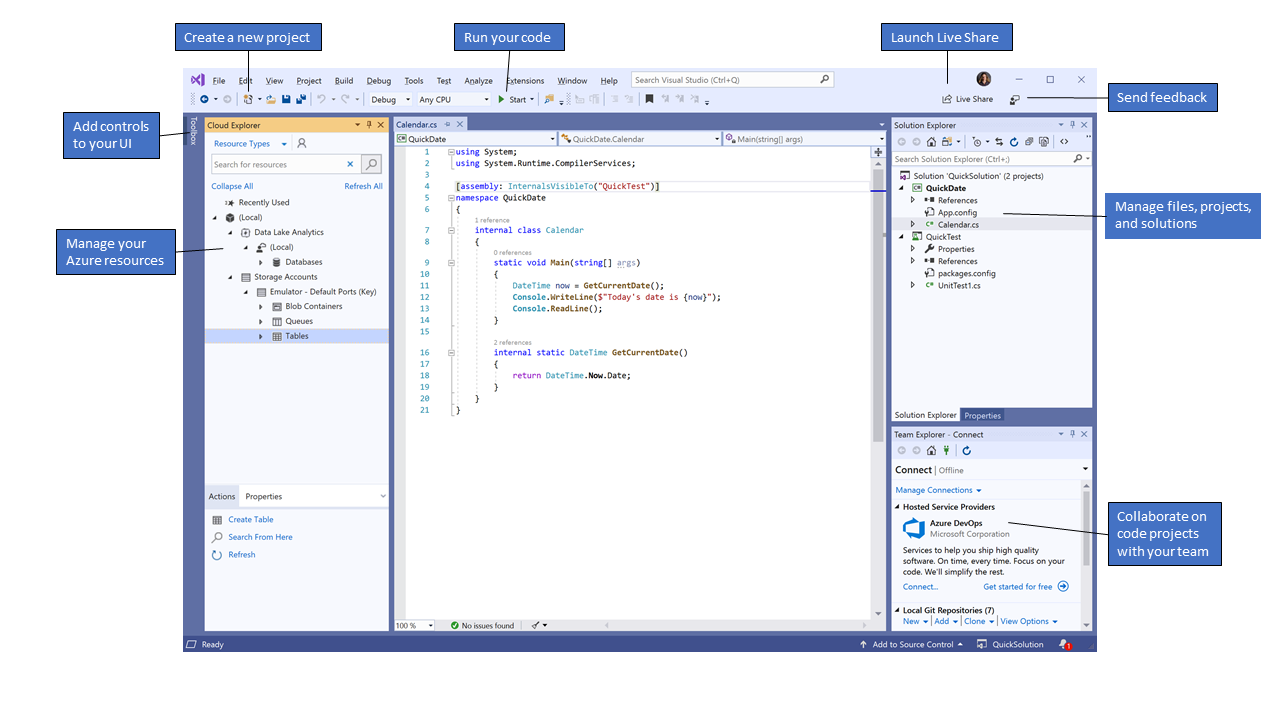 Visual Studio: IDE and Code Editor for Software Developers and Teams