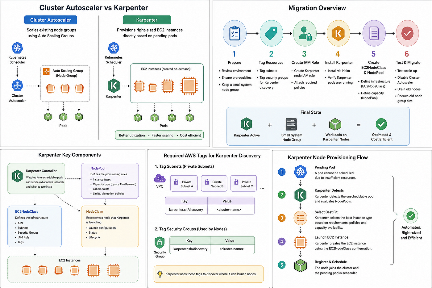 Migrating from Cluster Autoscaler to Karpenter on AWS EKS