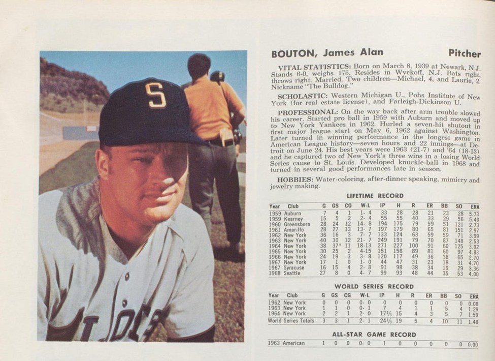 Jim Bouton  Throneberry Fields Forever